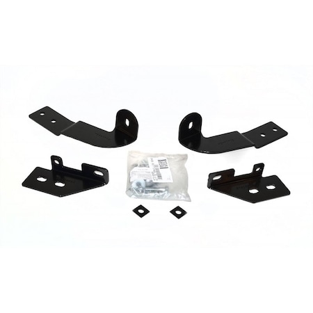 Go Rhino 09-12 RAM 1500 RHINO CHARGER - RC2 BRACKETS - BLACK 55645